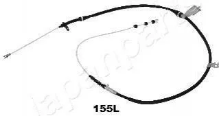 NISSAN трос ручн.гальма лів.Murano 03- для Nissan JAPANPARTS BC-155L фото товара
