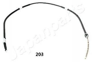 <strong>TOYOTA Трос ручного тормоза лев.Avensis 98- JAPANPARTS BC-203 (фото 1)</strong>