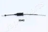 <strong>TOYOTA Трос ручного тормоза передн.Avensis 97- JAPANPARTS BC-2042 (фото 1)</strong>