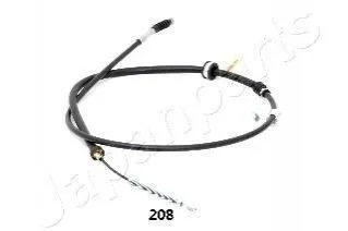 <strong>TOYOTA Трос ручного тормоза Avensis 03- лев. JAPANPARTS BC-208 (фото 1)</strong>