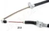 <strong>TOYOTA Трос ручного тормоза прав.Carina E 92- (бараб.) JAPANPARTS BC-213 (фото 2)</strong>