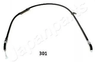 <strong>MAZDA Трос ручного тормоза лев.626 92- JAPANPARTS BC-301 (фото 1)</strong>