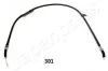 <strong>MAZDA Трос ручного тормоза лев.626 92- JAPANPARTS BC-301 (фото 1)</strong>