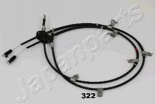 <strong>MAZDA Трос ручн.тормоза задн.6 02- JAPANPARTS BC-322 (фото 1)</strong>