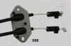 <strong>MAZDA Трос ручн.тормоза задн.6 02- JAPANPARTS BC-322 (фото 2)</strong>