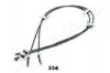 <strong>MAZDA Трос ручного тормоза задн.6 02- JAPANPARTS BC-334 (фото 1)</strong>