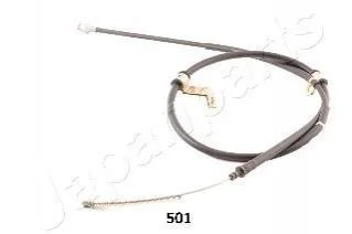 <strong>MITSUBISHI Трос ручн.тормоза лев.Galant 92- JAPANPARTS BC-501 (фото 1)</strong>