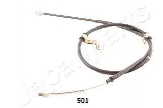 MITSUBISHI Трос ручн.тормоза лев.Galant 92- для Mitsubishi JAPANPARTS BC-501 фото товару