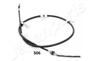 MITSUBISHI Трос ручн.тормоза лев.L200 05- для Mitsubishi JAPANPARTS BC-506 фото товару