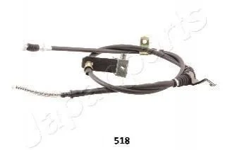 <strong>MITSUBISHI Трос ручн.тормоза лев.Pajero 94- JAPANPARTS BC-518 (фото 1)</strong>