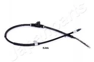 <strong>MITSUBISHI Трос ручн.тормоза лев.Pajero 96- JAPANPARTS BC-531L (фото 1)</strong>