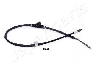 MITSUBISHI Трос ручн.тормоза лев.Pajero 96- для JAPANPARTS BC-531L фото товару