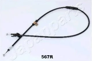 MITSUBISHI Трос ручн.тормоза прав.Carisma 95- для Mitsubishi JAPANPARTS BC-567R фото товару