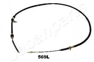 MITSUBISHI Трос ручн.тормоза лев.L200 96- для Mitsubishi JAPANPARTS BC-569L фото товару