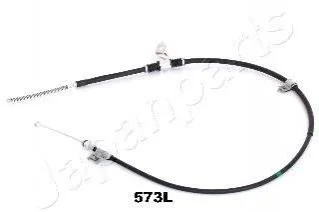 <strong>MITSUBISHI Трос ручн.тормоза 3-х дверн. лев.Pajero IV 07- 1672/1360 мм JAPANPARTS BC-573L (фото 1)</strong>