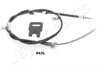 <strong>SUZUKI Трос ручн.тормоза лев.Grand Vitara 2.0 05- (бараб.) JAPANPARTS BC-843L (фото 1)</strong>