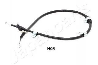 HYUNDAI Трос ручн.тормоза лев.Coupe 96- для JAPANPARTS BC-H03 фото товара