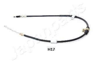 <strong>HYUNDAI Трос ручн.тормоза прав.H-1 97- (коротк.база) JAPANPARTS BC-H17 (фото 1)</strong>