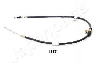 HYUNDAI Трос ручн.тормоза прав.H-1 97- (коротк.база) для JAPANPARTS BC-H17 фото товару