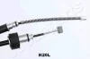 <strong>HYUNDAI Трос ручн.тормоза лев.Getz 02- (бараб.с ABS) JAPANPARTS BC-H26L (фото 2)</strong>