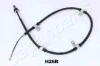<strong>HYUNDAI Трос ручн.тормоза прав.Getz 02- (бараб.с ABS) JAPANPARTS BC-H26R (фото 1)</strong>
