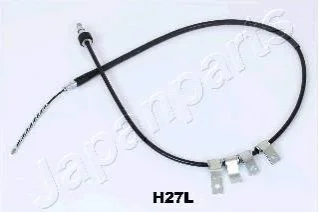 <strong>HYUNDAI Трос ручн.тормоза лев.Getz 02- (бараб.без ABS) JAPANPARTS BC-H27L (фото 1)</strong>
