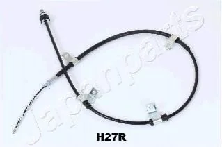HYUNDAI Трос ручн.тормоза прав.Getz 02- (бараб.без ABS) для Hyundai JAPANPARTS BC-H27R фото товару