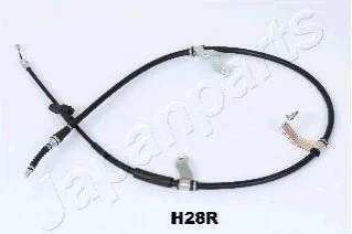 <strong>HYUNDAI Трос ручн.тормоза прав.Tucson 04- JAPANPARTS BC-H28R (фото 1)</strong>