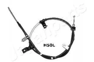 <strong>HYUNDAI Трос ручн.тормоза лев.Getz 05- (бараб.с ABS) JAPANPARTS BC-H50L (фото 1)</strong>