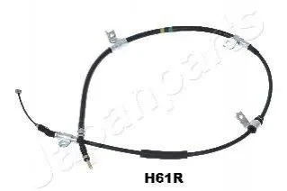 <strong>HYUNDAI Трос ручн.тормоза прав.H-1 08- (с ABS) JAPANPARTS BC-H61R (фото 1)</strong>