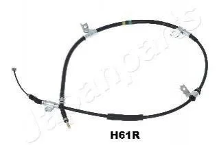 HYUNDAI Трос ручн.тормоза прав.H-1 08- (с ABS) для Hyundai JAPANPARTS BC-H61R фото товару