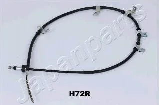 HYUNDAI Трос ручн.тормоза прав.Santa Fe 01- для Hyundai JAPANPARTS BC-H72R фото товару