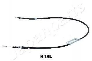 <strong>KIA Трос ручного тормоза зад. левый Clarus (диск. тормоз) JAPANPARTS BC-K18L (фото 1)</strong>