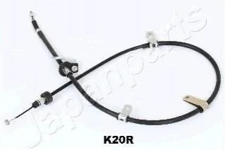 KIA Трос ручн.тормоза прав.Picanto 04- (с ABS) для KIA JAPANPARTS BC-K20R фото товару