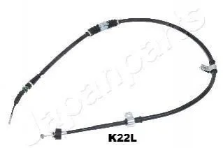 <strong>KIA Трос ручн.тормоза лев.Cerato 11/04 - JAPANPARTS BC-K22L (фото 1)</strong>