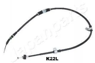 KIA Трос ручн.тормоза лев.Cerato 11/04 - для KIA JAPANPARTS BC-K22L фото товару