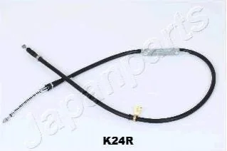 <strong>KIA Трос ручн.тормоза прав.Carens 00- JAPANPARTS BC-K24R (фото 1)</strong>