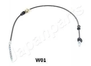 DAEWOO Трос ручн.тормоза прав.Nubira 97- (бараб.) для Daewoo JAPANPARTS BC-W01 фото товару