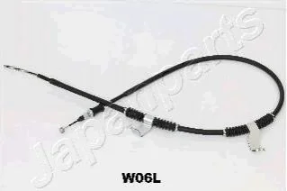 CHEVROLET Трос ручн.тормоза лев.Lacetti,Nubira 03- для Chevrolet, Daewoo JAPANPARTS BC-W06L фото товару