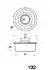 <strong>NISSAN Натяжной ролик SUNNY 82- JAPANPARTS BE-102 (фото 2)</strong>