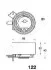 <strong>RENAULT Ролик натяжителя ремня Logan,Duster,Kangoo,Clio 1.5dCI JAPANPARTS BE-122 (фото 2)</strong>