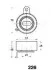 <strong>TOYOTA Натяжной ролик CARINA E/COROLLA 1,6 92- JAPANPARTS BE-226 (фото 2)</strong>