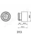 <strong>MAZDA Ролик натяжителя ремня 626 1.8 92-,Premacy 99- JAPANPARTS BE-313 (фото 2)</strong>