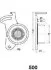 <strong>MITSUBISHI Натяжной ролик PAJERO 2,3D/2,5D 83- JAPANPARTS BE-500 (фото 2)</strong>