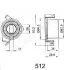 <strong>MITSUBISHI Натяжной ролик CARISMA /Galant E5: JAPANPARTS BE-512 (фото 2)</strong>