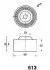 <strong>MITSUBISHI Ролик натяж.Carisma,Colt,Galant,Lancer,Hyundai Sonata,Santa Fe,Lantra,Volvo 1.6/2.4 88- JAPANPARTS BE-513 (фото 2)</strong>