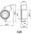 <strong>MITSUBISHI ролик натягувача ременя CARISMA 1.6,1.8 95- JAPANPARTS BE-526 (фото 2)</strong>