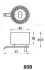 <strong>DAEWOO Ролик натяжителя ремня Matiz 0.8-1.0 98-, Tico 0.8 95-00 JAPANPARTS BE-808 (фото 2)</strong>