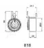 <strong>PEUGEOT Ролик натяжителя ремня P206,P307 JAPANPARTS BE-818 (фото 2)</strong>