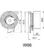 <strong>OPEL ролик натяж. гладкий Astra F, Kadett E, Omega A/B 1,8-2,0 88- JAPANPARTS BE-W06 (фото 2)</strong>